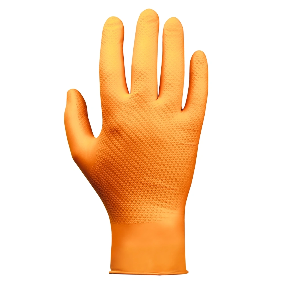 Перчатки Jeta Safety JSN NATRIX-O нитриловые  нескользящие, оранжевый