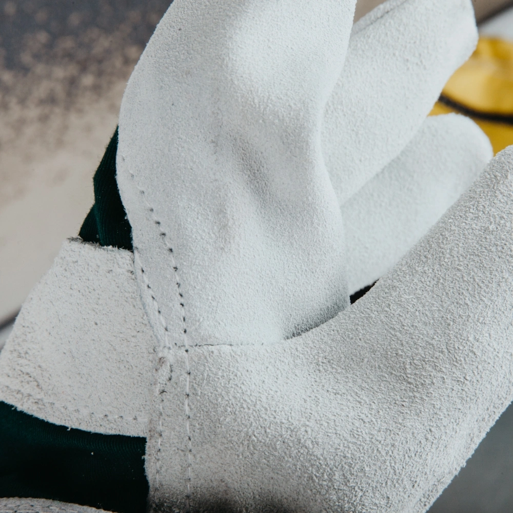 Перчатки JSL-201 Sigmar комбинированные из кожи и хлопка  