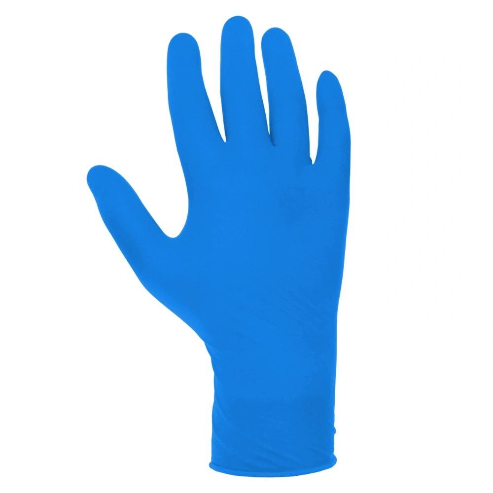 Перчатки JSN1 одноразовые нитриловые перчатки Jeta Safety, голубой (упаковка 100 шт)