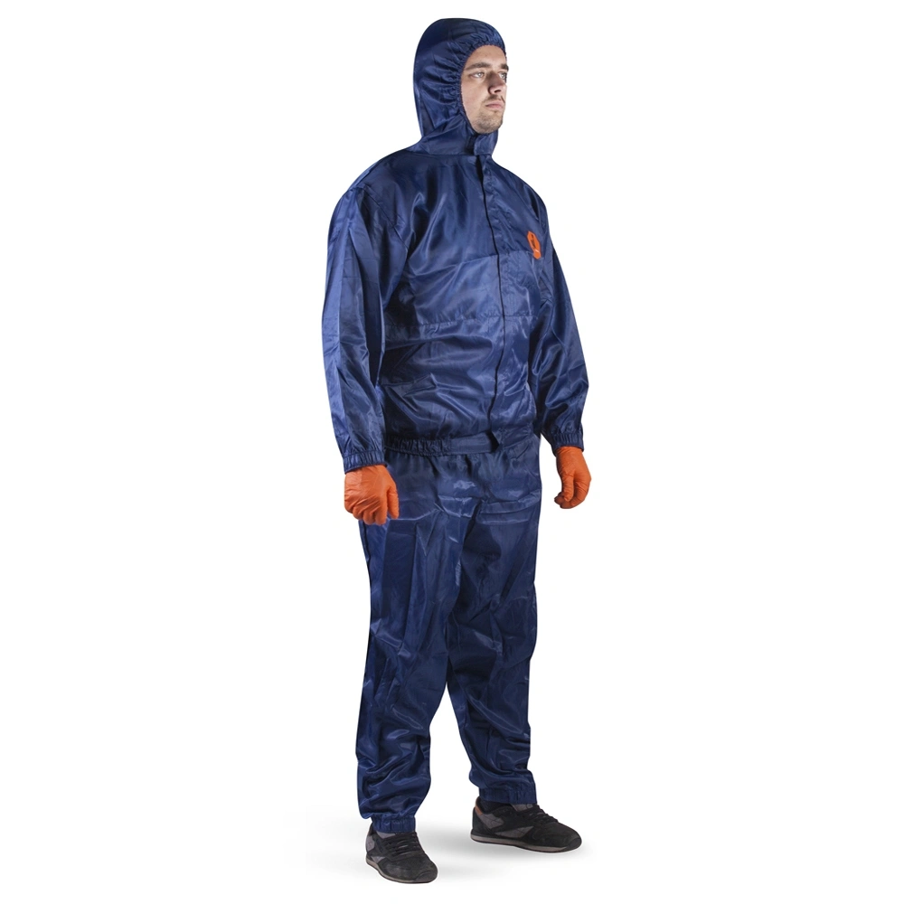 JPC76b Многоразовый защитный комплект (куртка+брюки) Jeta Safety с антистатическими свойствами